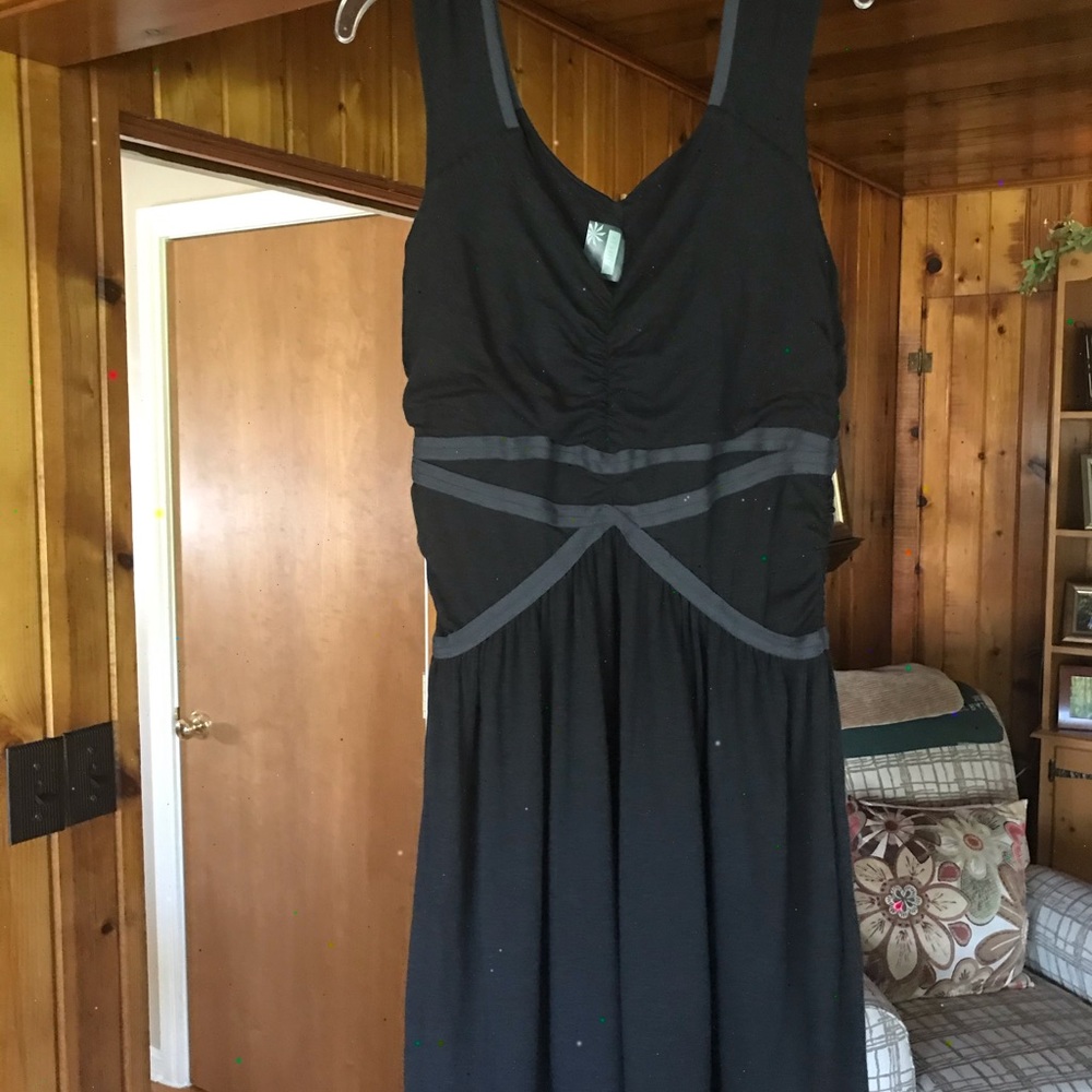 Athleta soft cotton blend dress